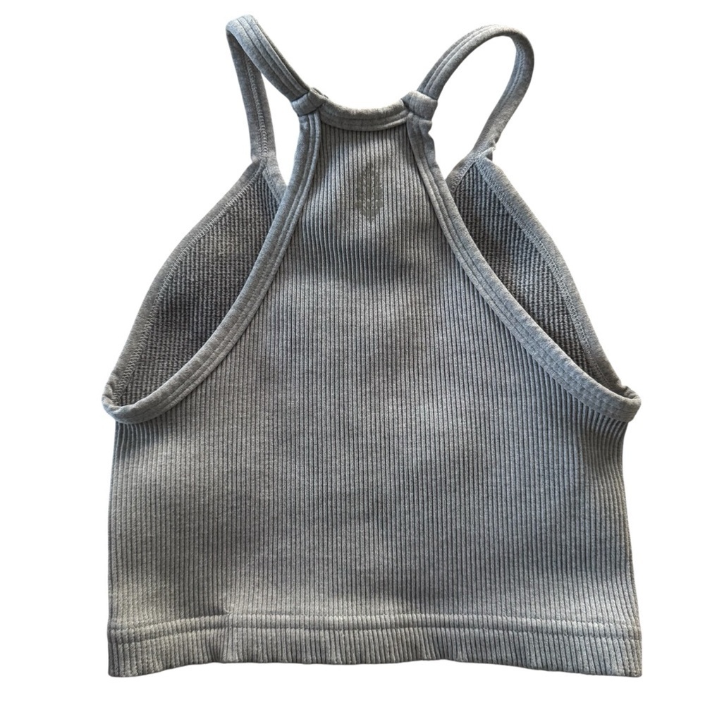 FP Movement Happiness Runs Crop Tank Nickel Grey XS - Picture 4 of 4